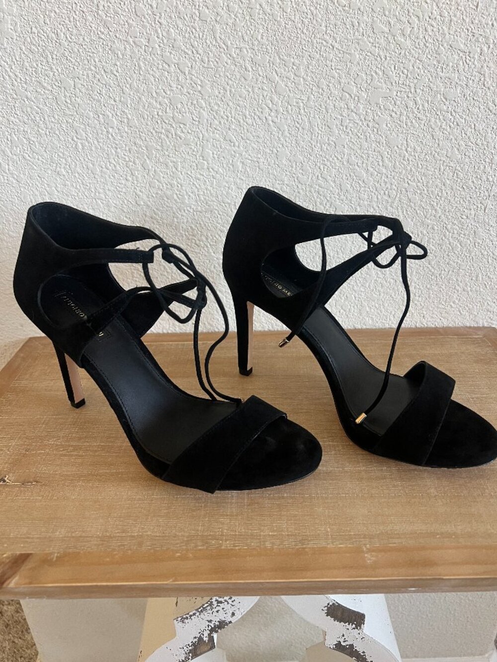 Beautiful, Strappy, Black, Sexy High Heels by Antonio Melani - NEW!